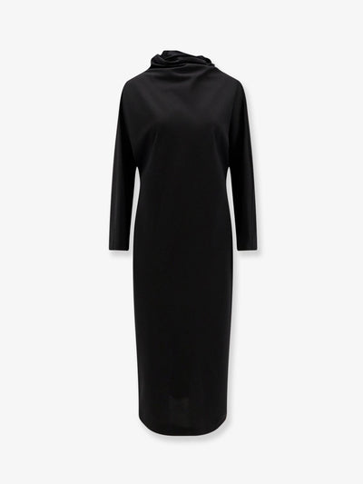 Alberta Ferretti Women Wool Blend Midi Dress