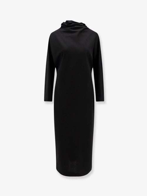 Alberta Ferretti Women Wool Blend Midi Dress