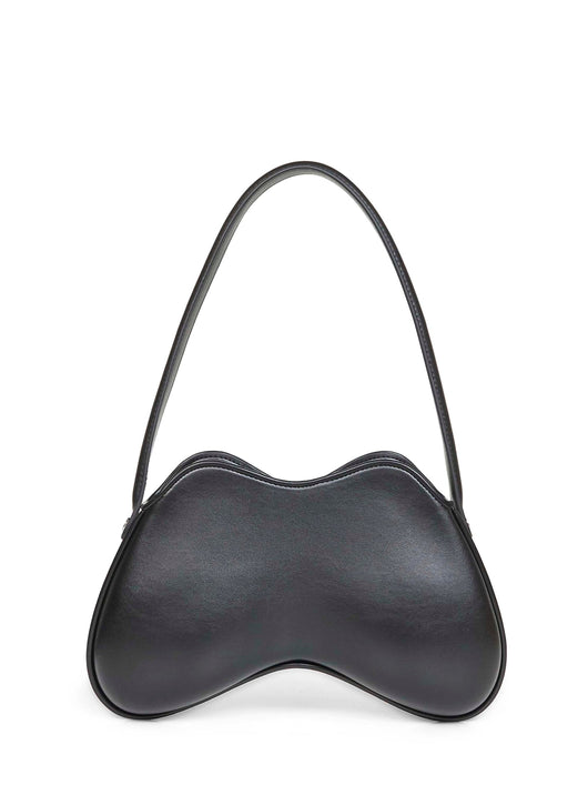 Diesel Women Black Double-D Shoulder Shoulder Bag