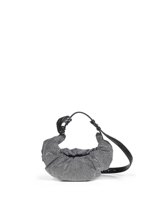 Diesel Women Black Grab-D Hobo S Shoulder Bag
