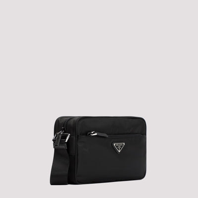 Prada Re-Nylon And Leather Shoulder Bag Women