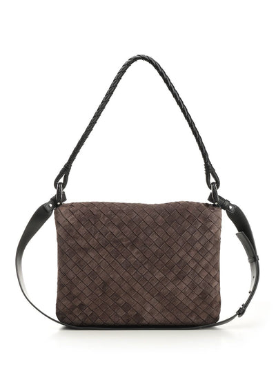 Bottega Veneta Men "Swing" Messenger Bag