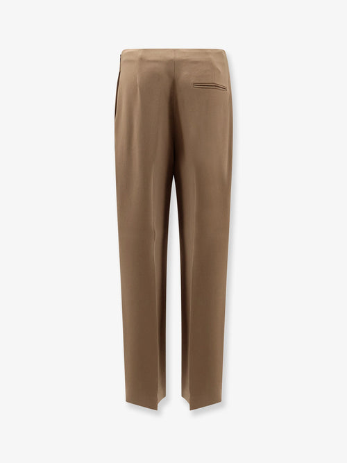 Alberta Ferretti Women Virgin Wool And Silk Trousers
