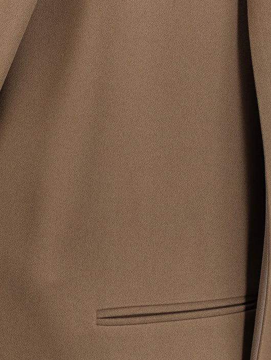 Alberta Ferretti Women Cady Blazer With Cut Out Sleeves
