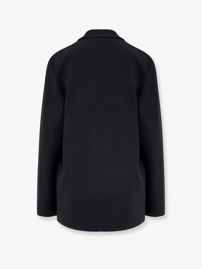 Alberta Ferretti Women Cady Blazer With Cut Out Sleeves