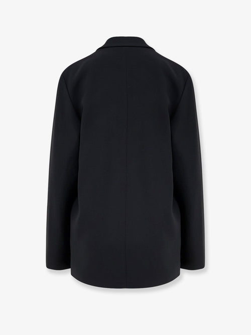 Alberta Ferretti Women Cady Blazer With Cut Out Sleeves