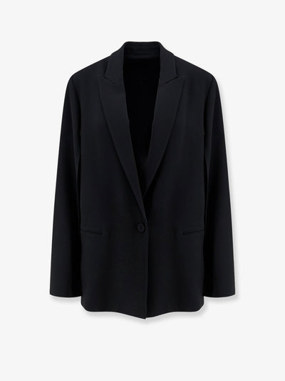 Alberta Ferretti Women Cady Blazer With Cut Out Sleeves
