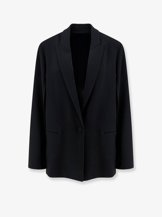 Alberta Ferretti Women Cady Blazer With Cut Out Sleeves