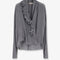 Alberta Ferretti Women Crepe Shirt With Rouches