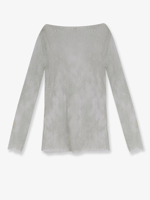Alberta Ferretti Women Lace Shirt