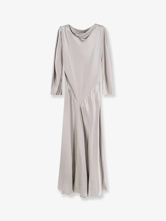 Alberta Ferretti Women Satin Long Dress