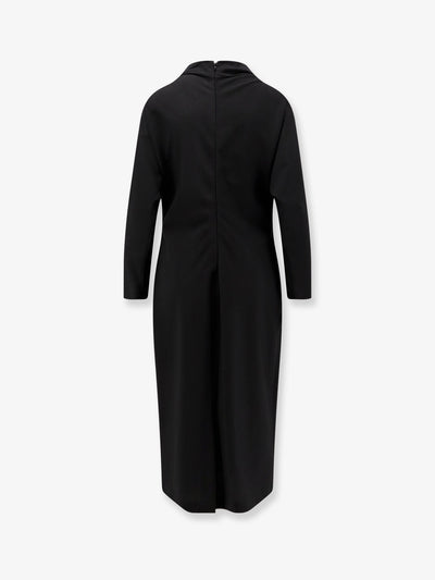 Alberta Ferretti Women Wool Blend Midi Dress