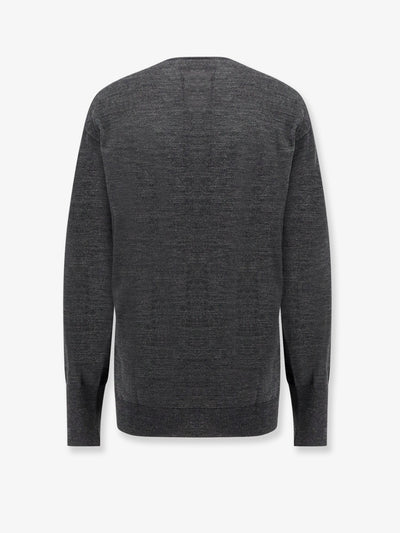 Alberta Ferretti Women Virgin Wool Sweater With Ruffles