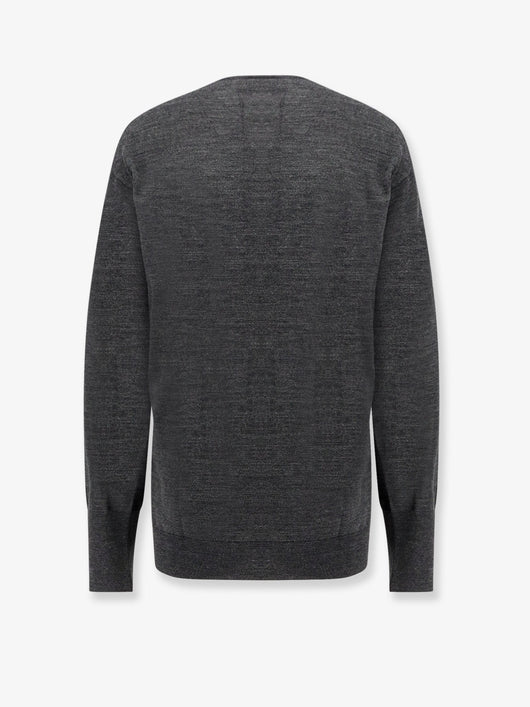 Alberta Ferretti Women Virgin Wool Sweater With Ruffles