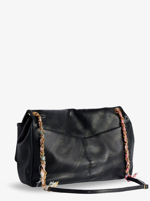 Balenciaga Women Darling Leather Shoulder Bag With Bb Logo On The Front