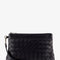 Bottega Veneta Men Intrecciato Prism Leather Pochette