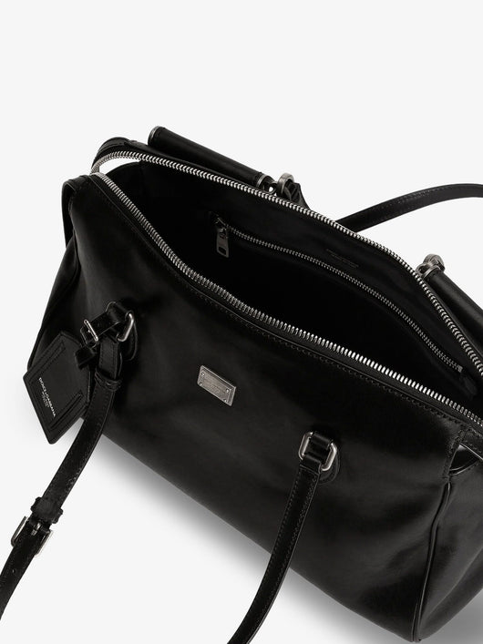 Dolce & Gabbana Women Vittoria Leather Shoulder Bag