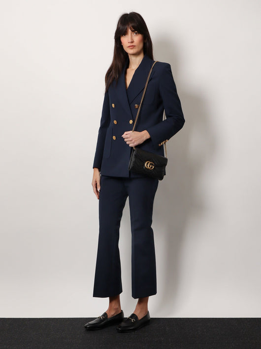 Gucci Women Gg Marmont Quilted Leather Shoulder Bag