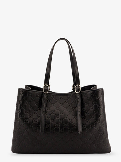 Gucci Women Gg Emblem Leather Shoulder Bag