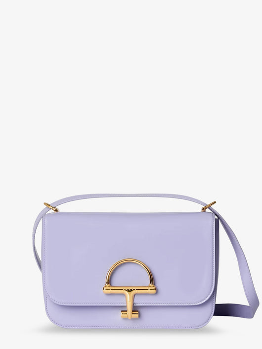 Gucci Women Siena Leather Shoulder Bag With Iconic Metal Horsebit