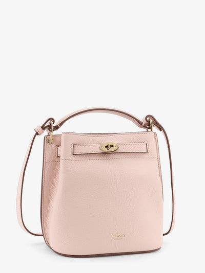 Mulberry Women Leather Bucket Bag With Logo
