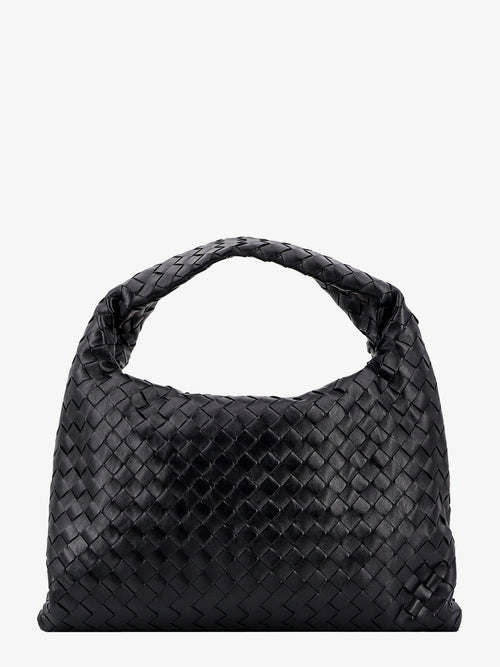 Bottega Veneta Women Hop Leather Shoulder Bag With Intrecciato Motif