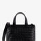 Bottega Veneta Men Leather Crossbody Bag With Intrecciato Pattern