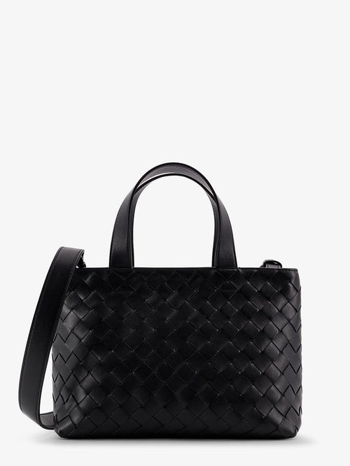 Bottega Veneta Men Leather Crossbody Bag With Intrecciato Pattern