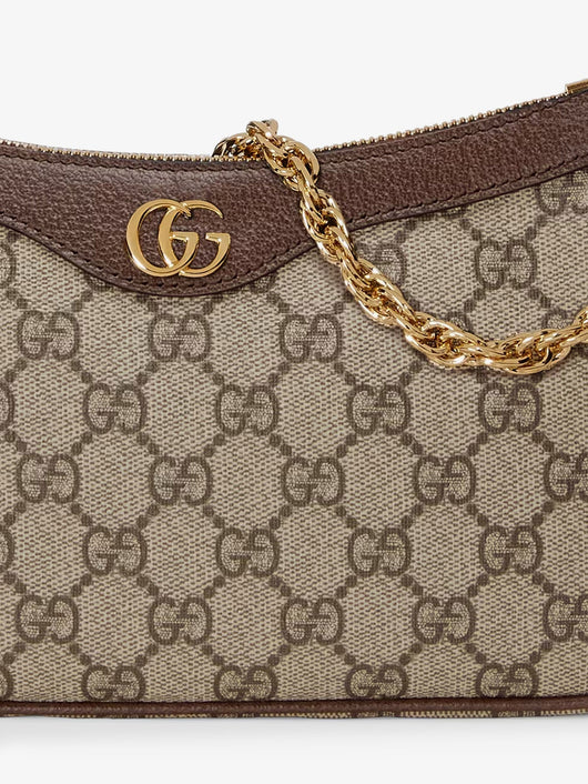 Gucci Women Gg Fabric Ophidia Crossbody Bag