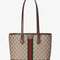 Gucci Women Ophidia Gg Fabric Shopping Bag