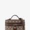 Gucci Women Gg Monogram Fabric Ophidia Vanity Crossbody Bag