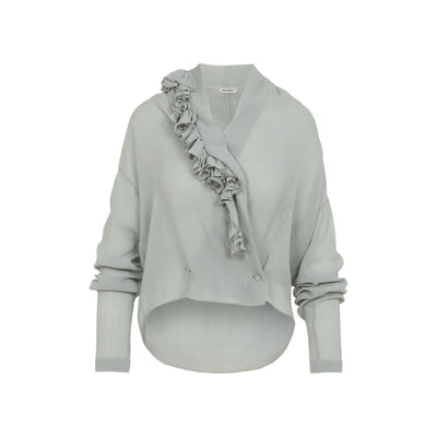 Alberta Ferretti Creponne Blouse Women