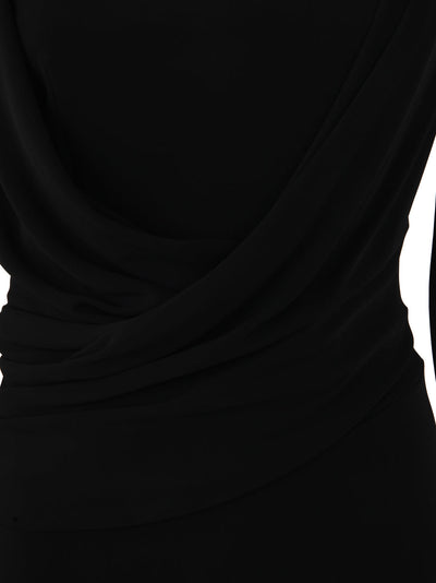 Alberta Ferretti Women Long Sleeves V Neck Midi Dress