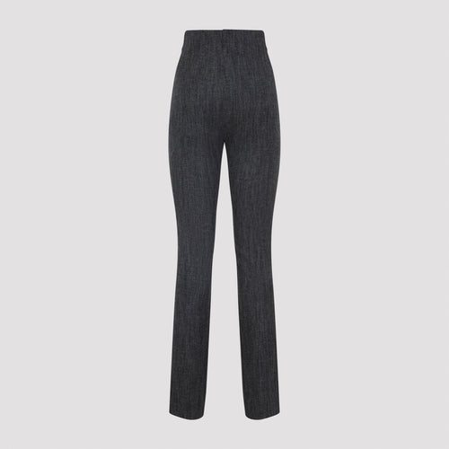 Alberta Ferretti Wool Skinny Pants Women