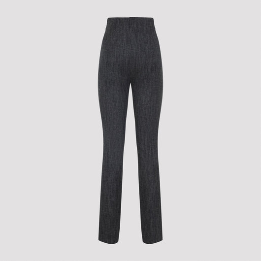 Alberta Ferretti Wool Skinny Pants Women