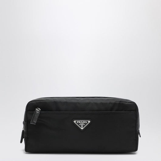 Prada Black Nylon Beauty Case Men