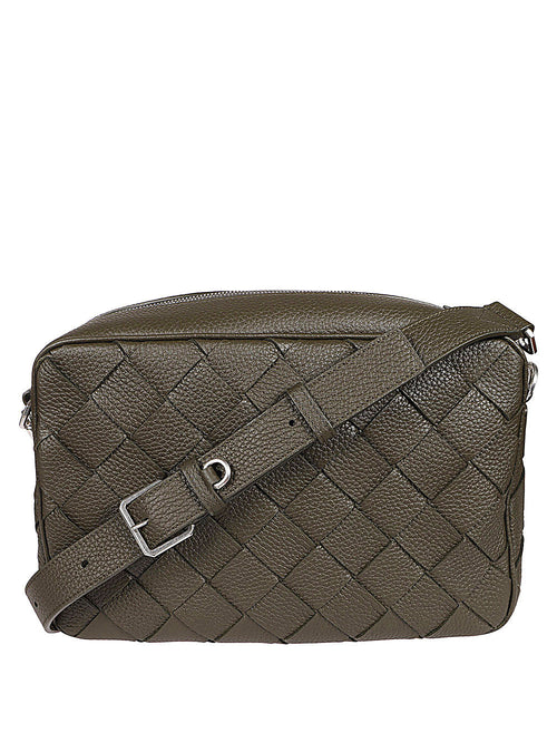 Bottega Veneta Men Leather Shoulder Bag