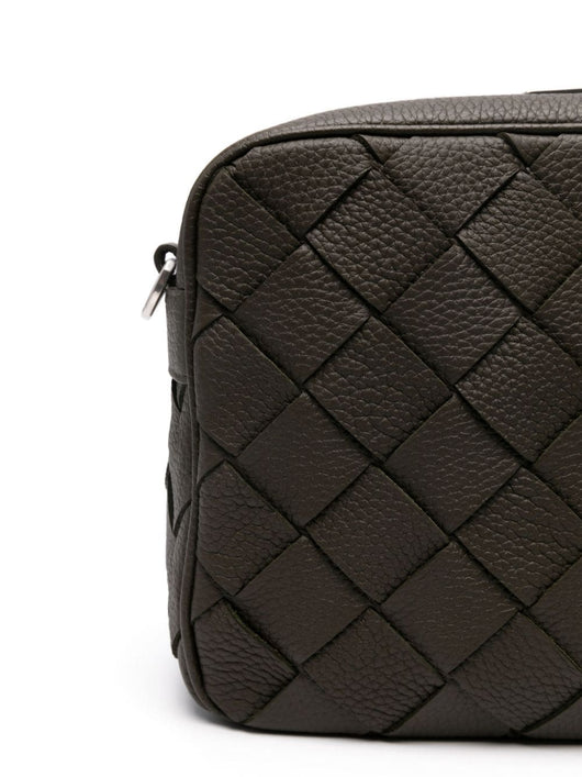 Bottega Veneta Men Leather Shoulder Bag