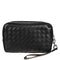 Bottega Veneta Men Woven Leather Clutch