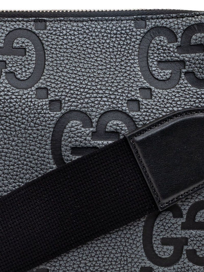 Gucci Men Gg Jumbo Crossbody Bag