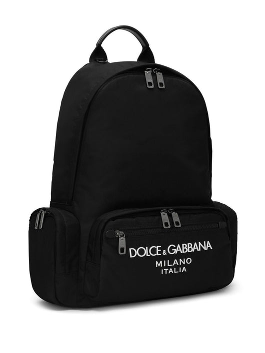 Dolce & Gabbana Men Backpack With Print