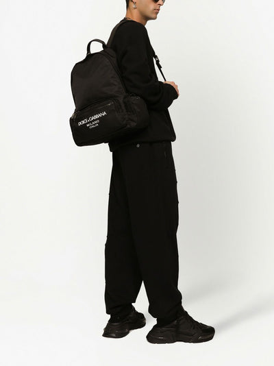 Dolce & Gabbana Men Backpack With Print