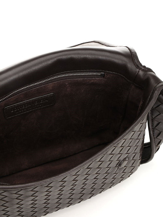 Bottega Veneta Men "Veneto" Flap-Over Messenger Bag