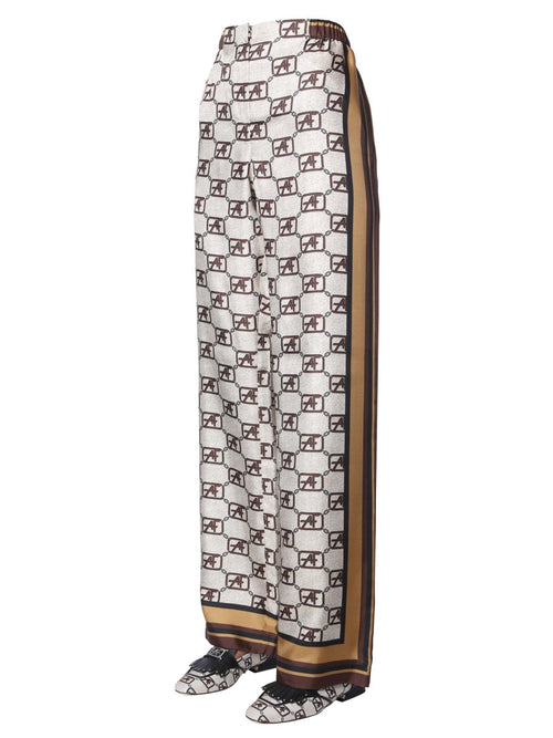 Alberta Ferretti Women Story Logo Pants