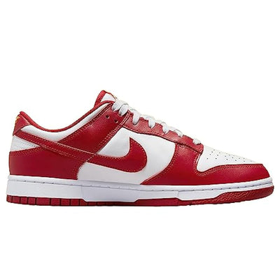 Nike Dunk Low Shoe Gym Red Gym Red-White Blanc