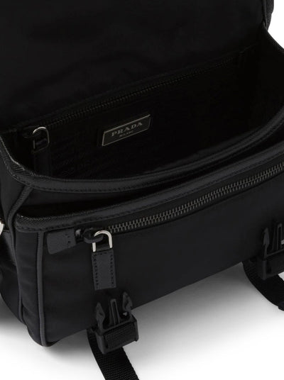 Prada Men Re-Nylon And Saffiano Shoulder Bag