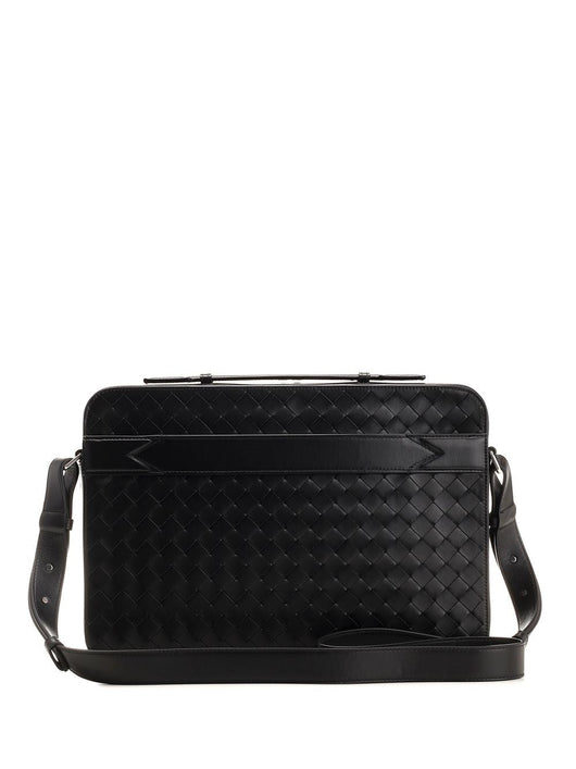 Bottega Veneta Men Slim "Getaway" Business Bag