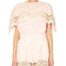 Alberta Ferretti Women Embroidered Cape Top