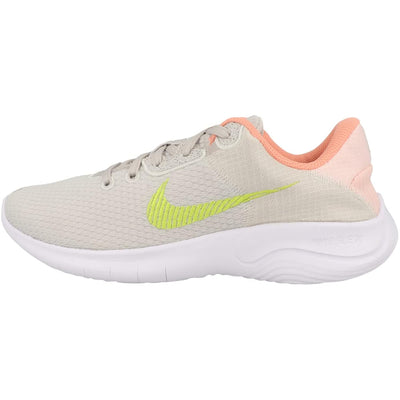 Nike Women's Flex Experience RN 11 Sneakers Light Bone Atomic Green 004