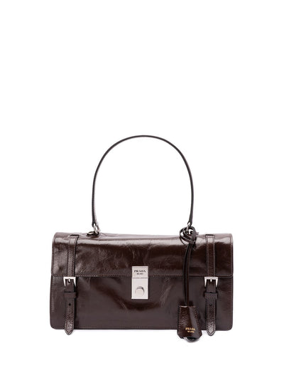 Prada Women Leather Shoulder Bag